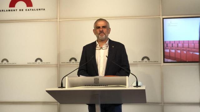 Carlos Carrizosa, presidente de Cs en el Parlament / EP