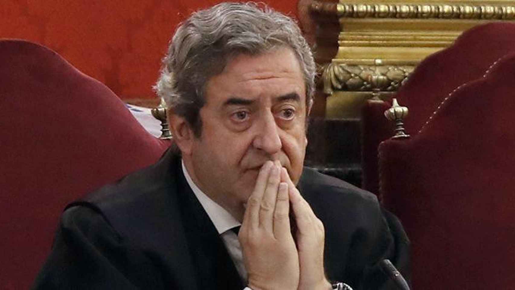 El fiscal Javier Zaragoza durante el juicio del 'procés' / EFE