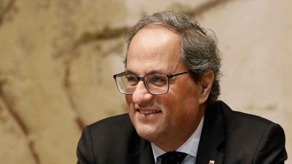 El presidente de la Generalitat, Quim Torra, en una imagen de archivo / EFE