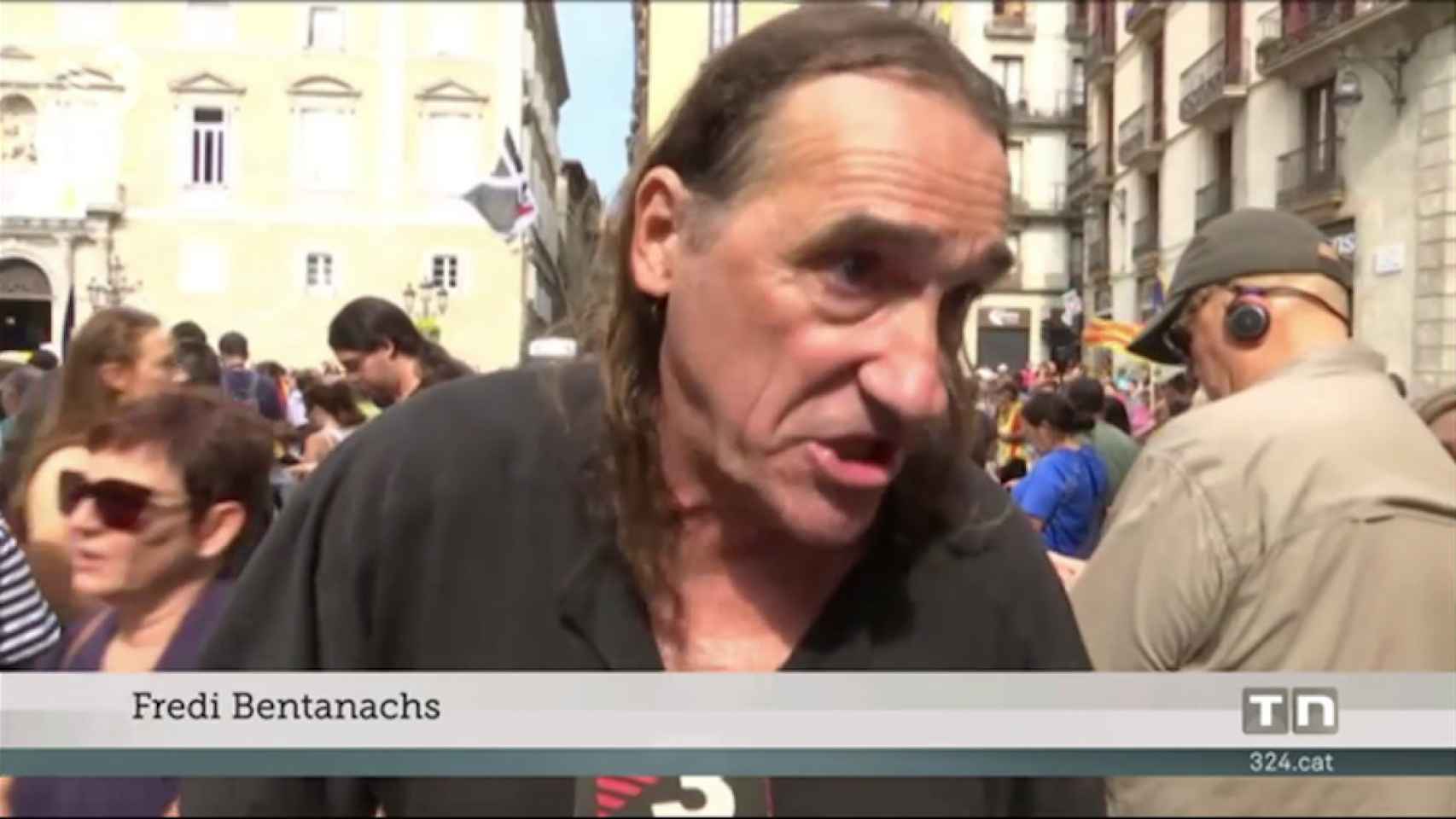 Frederic Bentanachs, uno de los fundadores de Terra Lliure, entrevistado por TV3