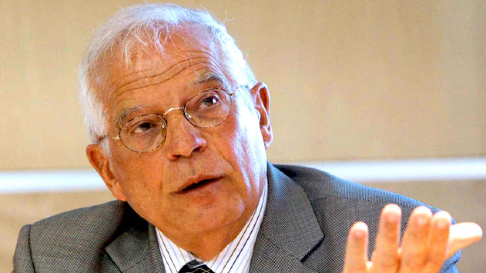 El exministro socialista Josep Borrell