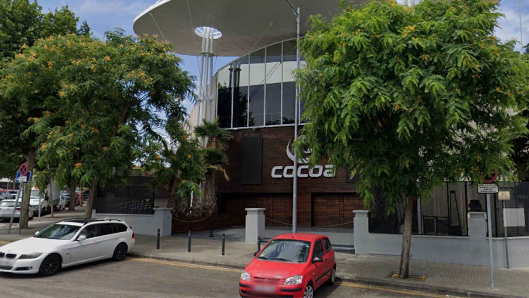 Exterior de la discoteca Cocoa, zona en la que tuvo lugar la agresión sexual / GOOGLE STREET VIEW