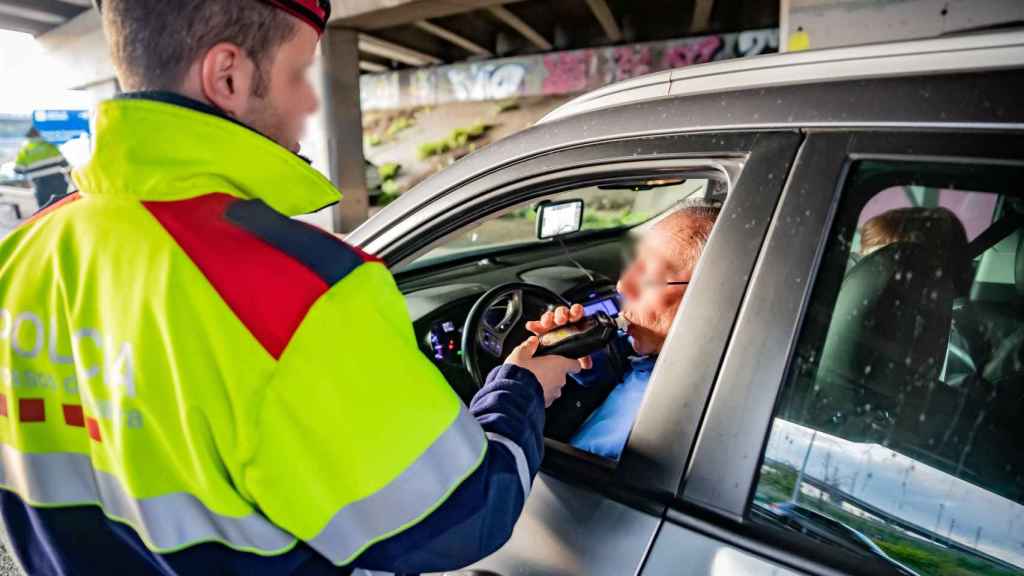 Control policial de alcohol y drogas en Cataluña