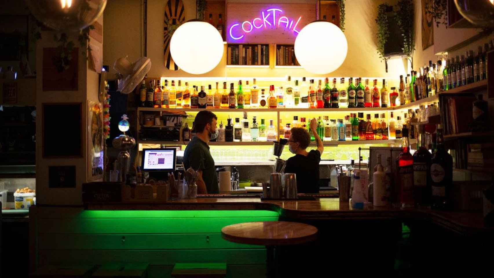 Imagen de un bar de copas de Barcelona / EP