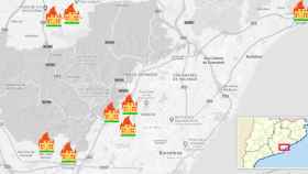 El mapa de la revuelta de los colegios de élite de Cataluña / CG