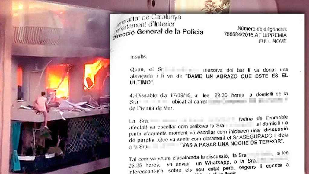 Informe policial sobre la explosión en el edificio de Premià de Mar que ha causado dos fallecidos / CG