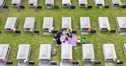 Varias personas durante la festividad de Chuseok / EUROPA PRESS