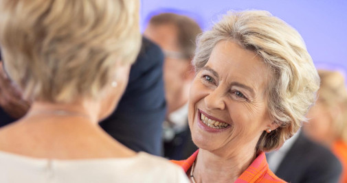Ursula von der Leyen, presidenta de la Comisión Europea / ANDREAS GORA - POOL