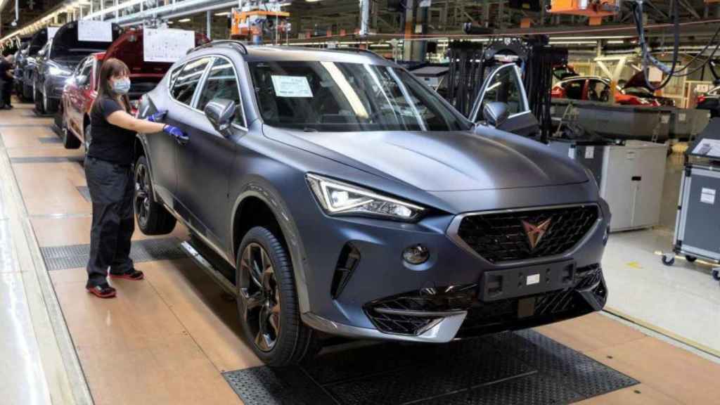 Produccion del Cupra Formentor en la fábrica de Seat de Martorell