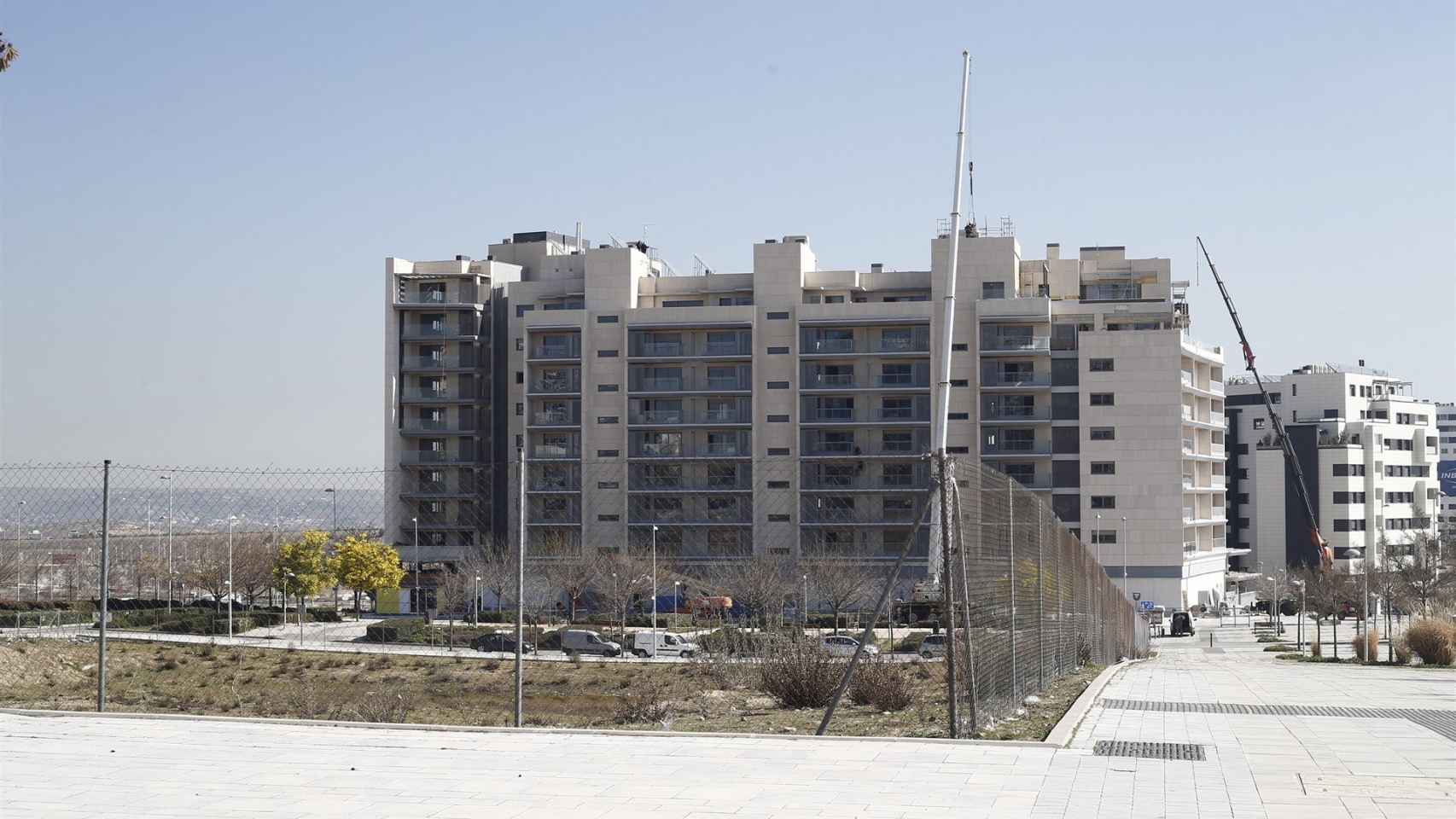 Edificio de viviendas de obra nueva en Barcelona / EP