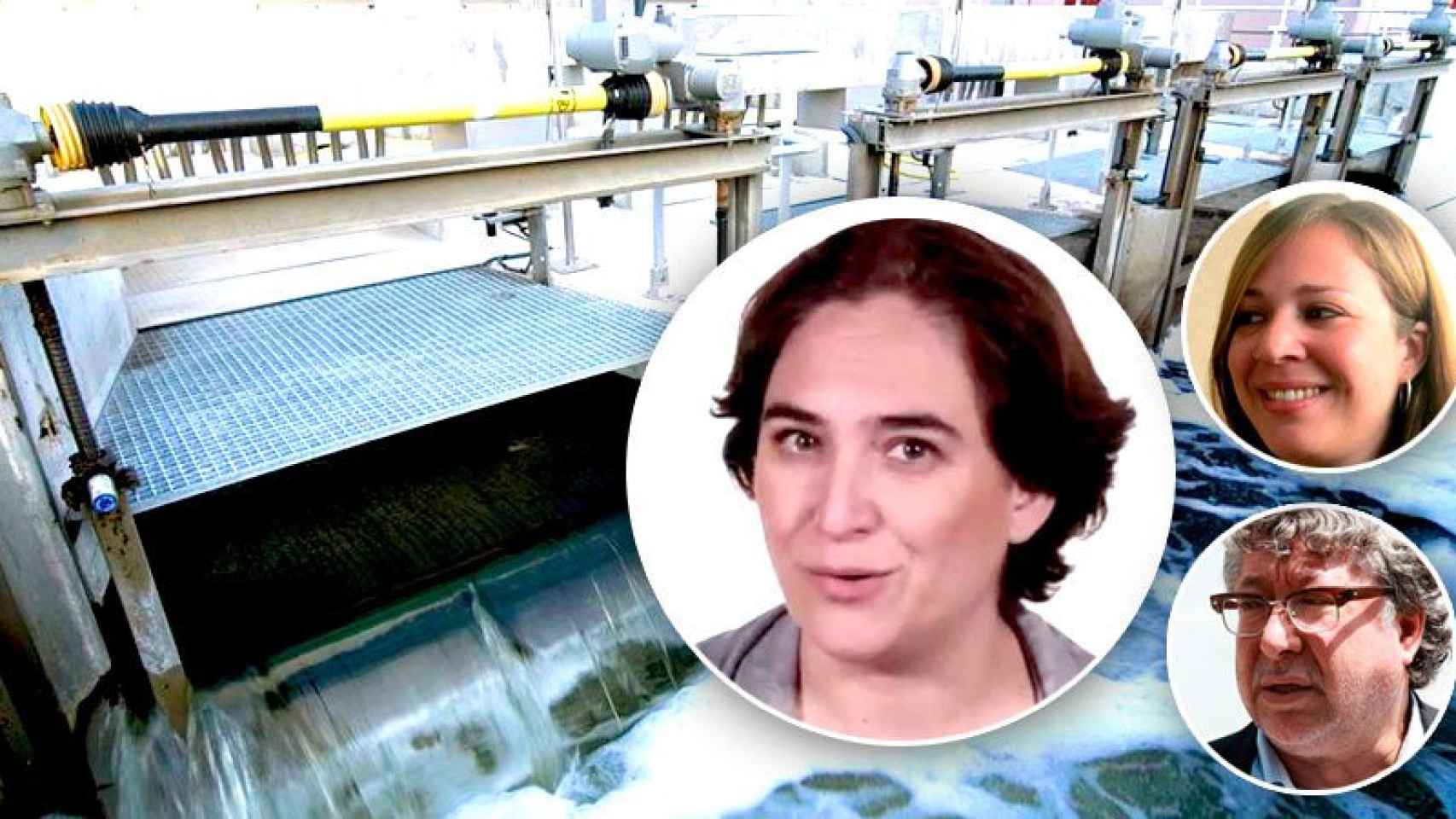 Ada Colau se empantana con la gestión del agua.