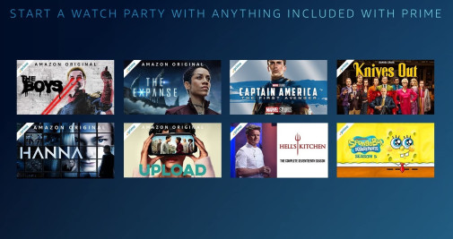 Watch Party de Amazon Prime Video / AMAZON