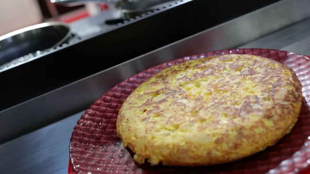 Una tortilla de patatas