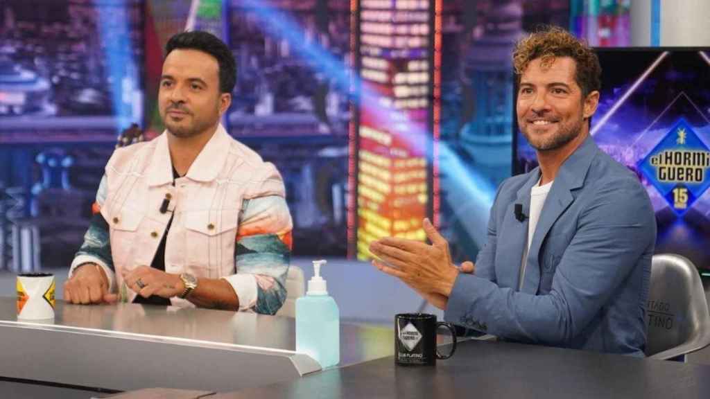 Luis Fonsi y David Bisbal en 'El Hormiguero' / ATRESMEDIA