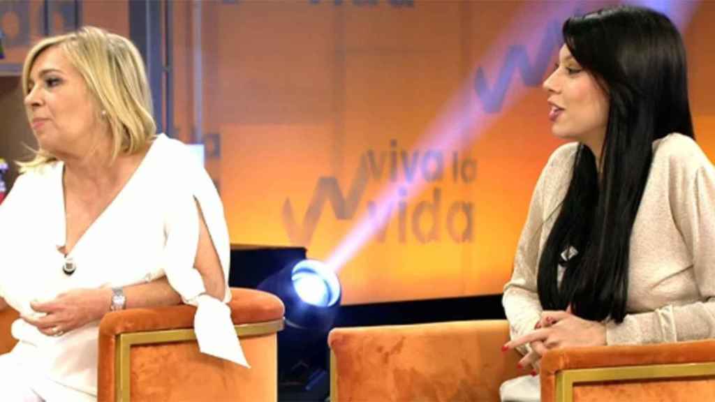 Imagen de Carmen Borrego y Alejandra Rubio en 'Viva la vida' /TELECINCO