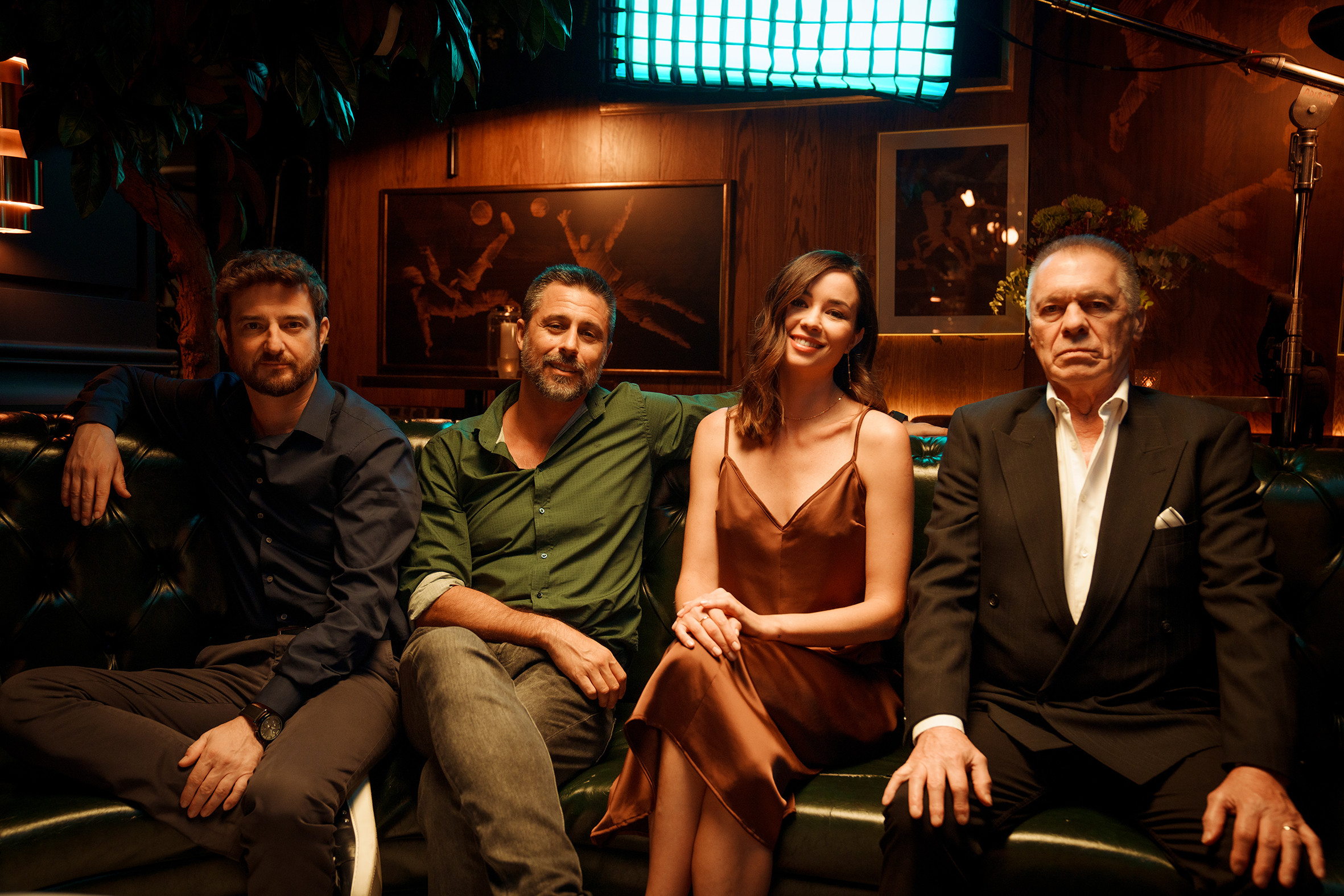 Gorka Otxoa, Hugo Silva, Dafne Fernández y Miguel Ángel Solà / MANOLO PAVÓN