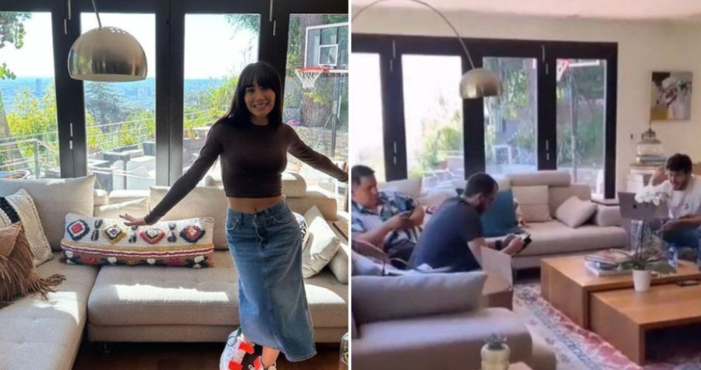 Aitana y Sebastián Yatra en la misma casa en Los Ángeles / REDES