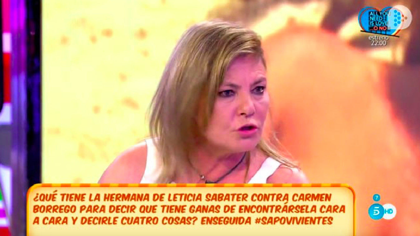 Silvia Sabater, la hermana de Leticia Sabater / MEDIASET