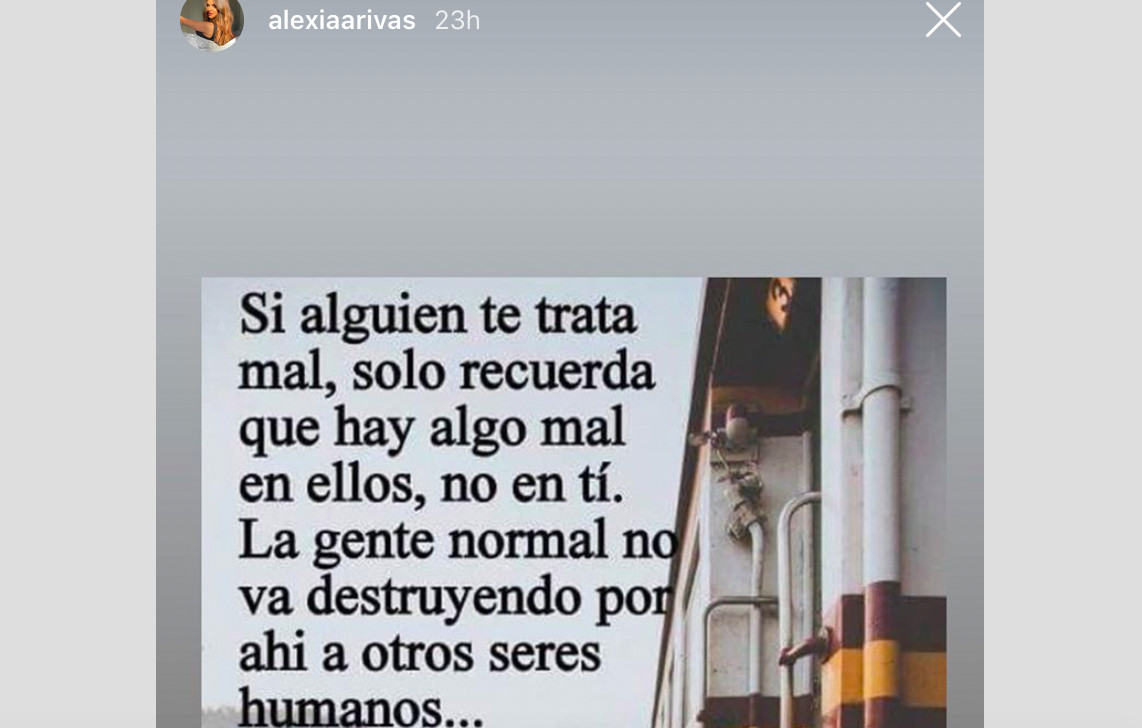 Alexia Rivas carga de nuevo contra sus jefes en las redes sociales / INSTAGRAM