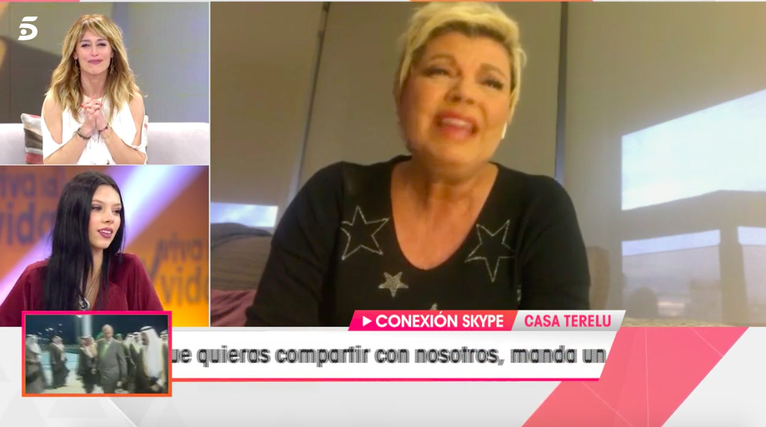 Terelu Campos confiesa el duro confinamiento que está viviendo / MEDIASET