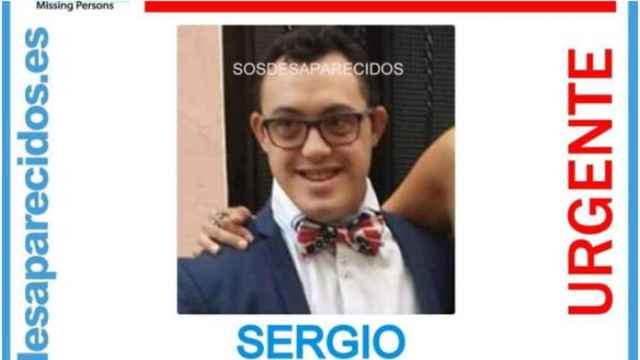 Una foto de Sergio Requena, el joven con síndrome de Down hallado muerto tras su desaparición