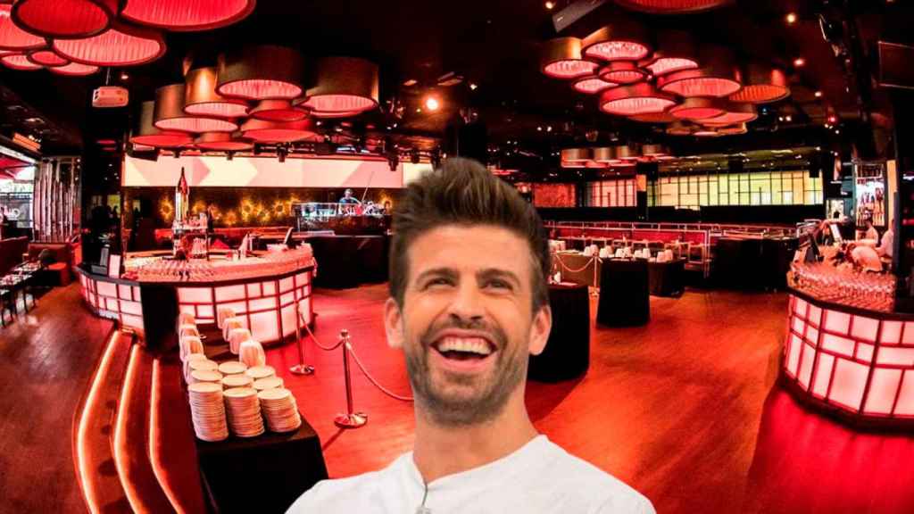 Gerard Piqué y la discoteca Shoko Barcelona, donde celebró la victoria del Clásico / FOTOMONTAJE METRÓPOLI