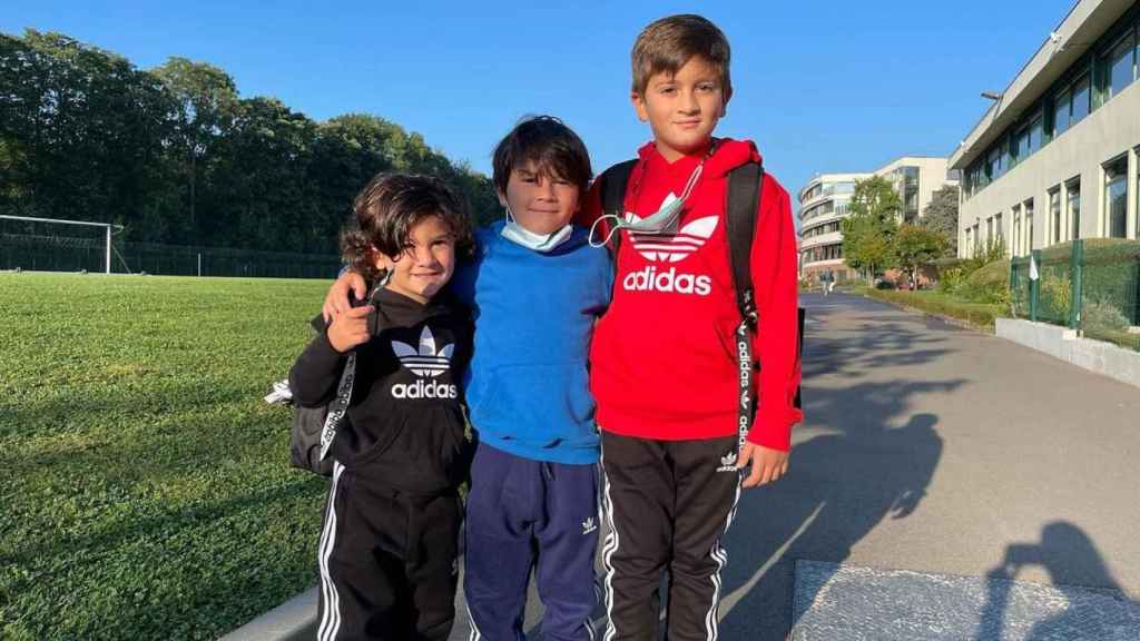 Los hijos de Leo Messi superan la primera semana de clases