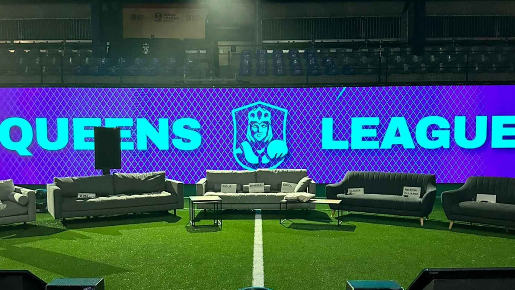 La presentación de la Queens League en el Cupra Arena TWITTER