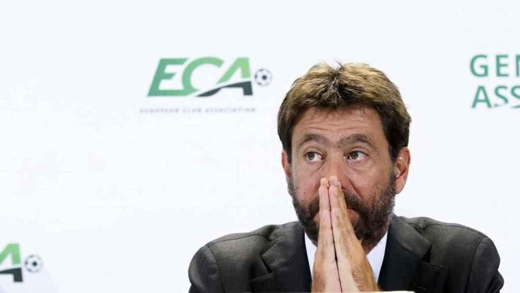 Andrea Agnelli, presidente de la Juventus, en una imagen de archivo / EFE