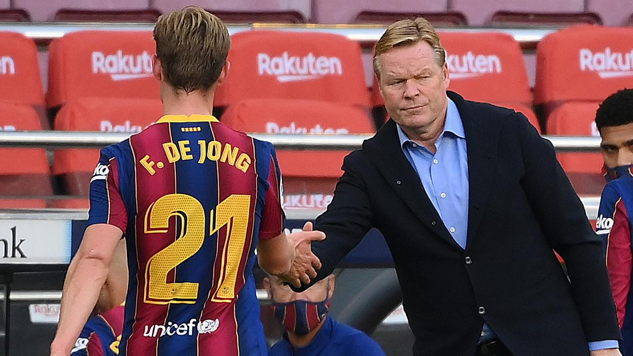 De Jong pone en un aprieto a Koeman| EFE