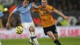 Eric Garcia en un partido con el Manchester City / EFE