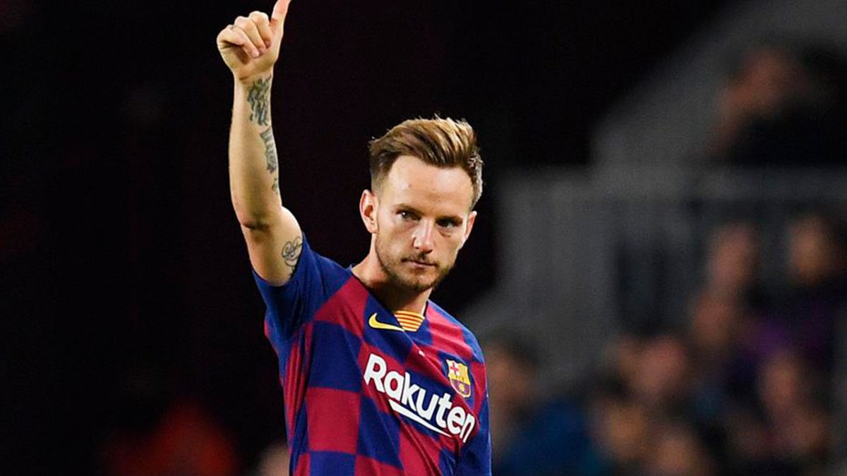 Ivan Rakitic en un encuentro del Barça / EFE