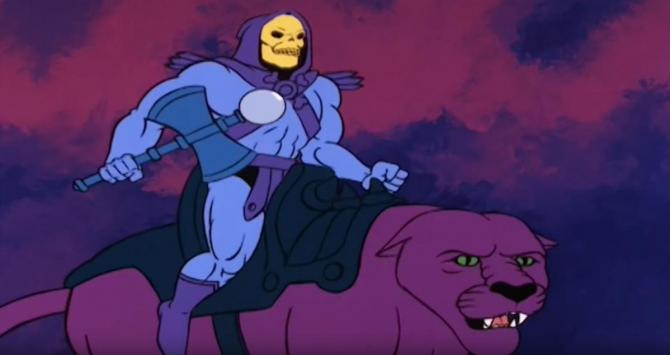 Skeletor, villano de 'Masters of the Universe' / Youtube