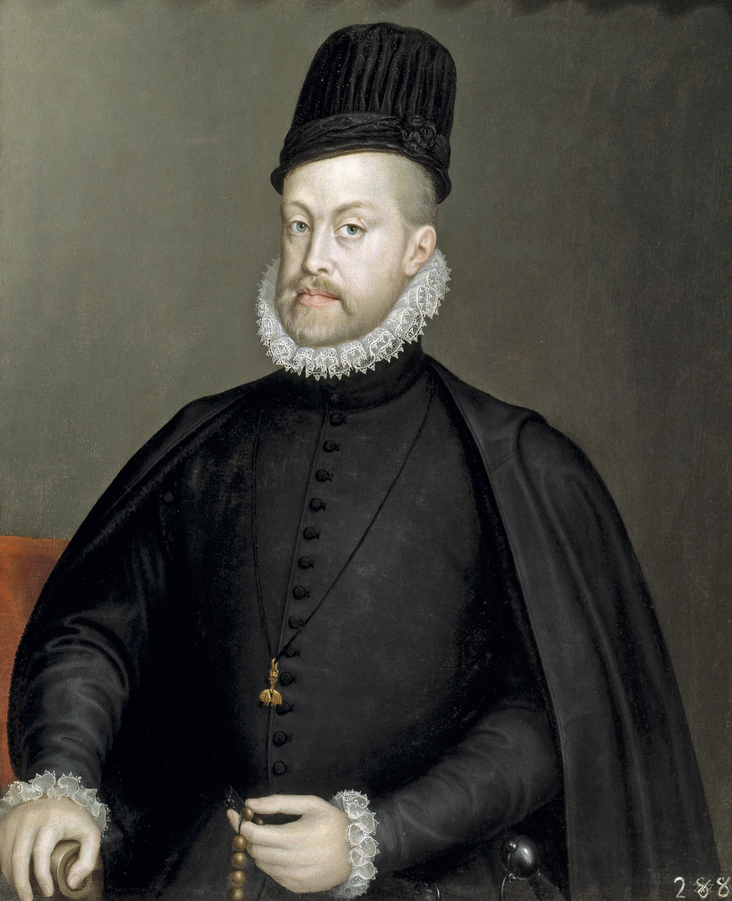 Retrato de Felipe II (1573), obra de Sofonisba Anguissola