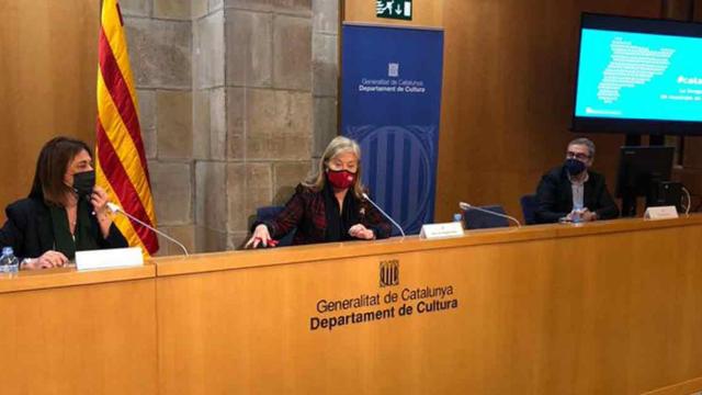 La 'consellera' Àngels Ponsa, en la presentación del programa lingüístico Català947 / GENERALITAT DE CATALUÑA