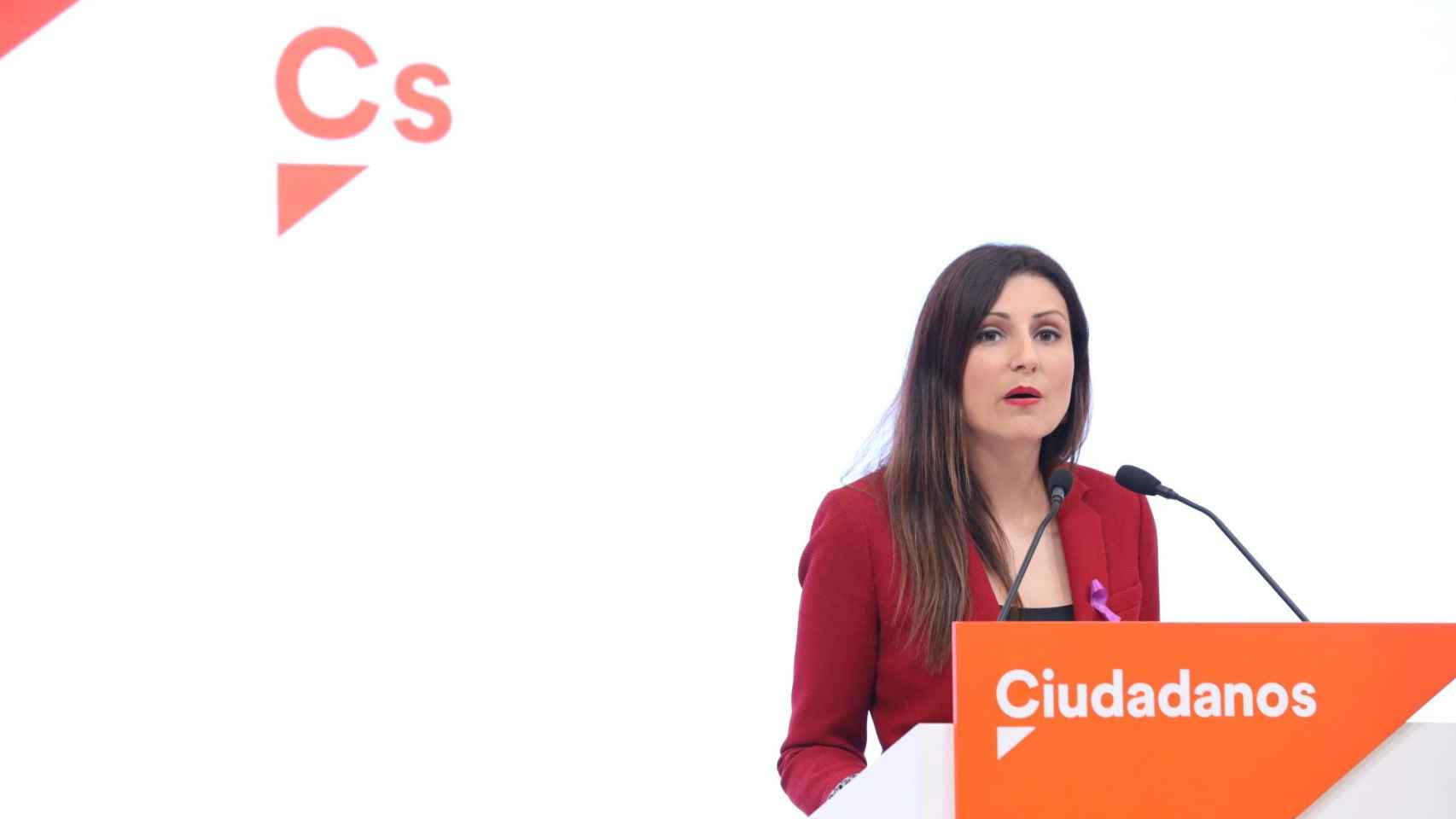 La portavoz de Ciudadanos en el Senado, Lorena Roldán / EP