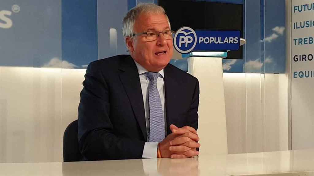 Josep Bou, candidato del PP a la alcaldía de Barcelona / EUROPA PRESS