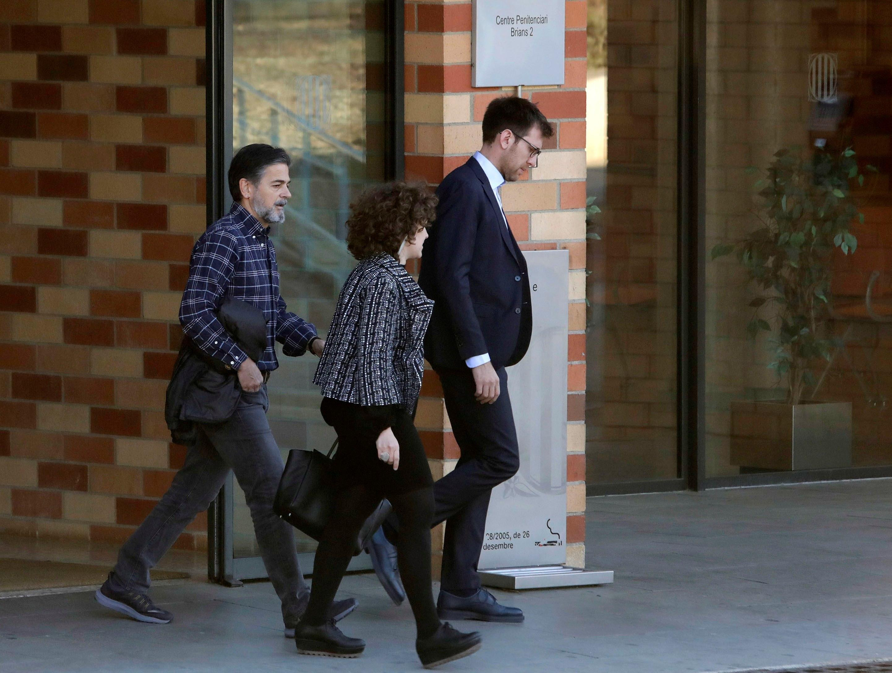Oriol Pujol Ferrusola a su salida de la prisión Can Brians 2 / EFE