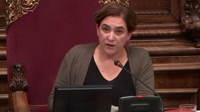 Ada Colau, alcaldesa de Barcelona