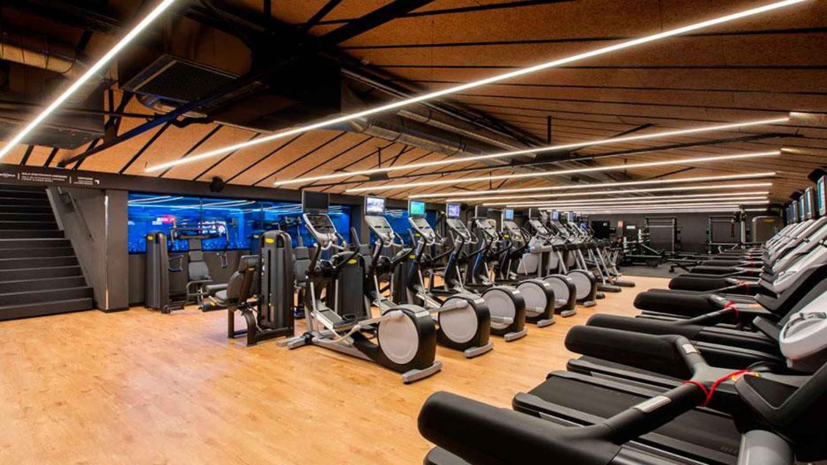 Sala de fitness de uno de los gimnasios del Grupo DiR / DiR