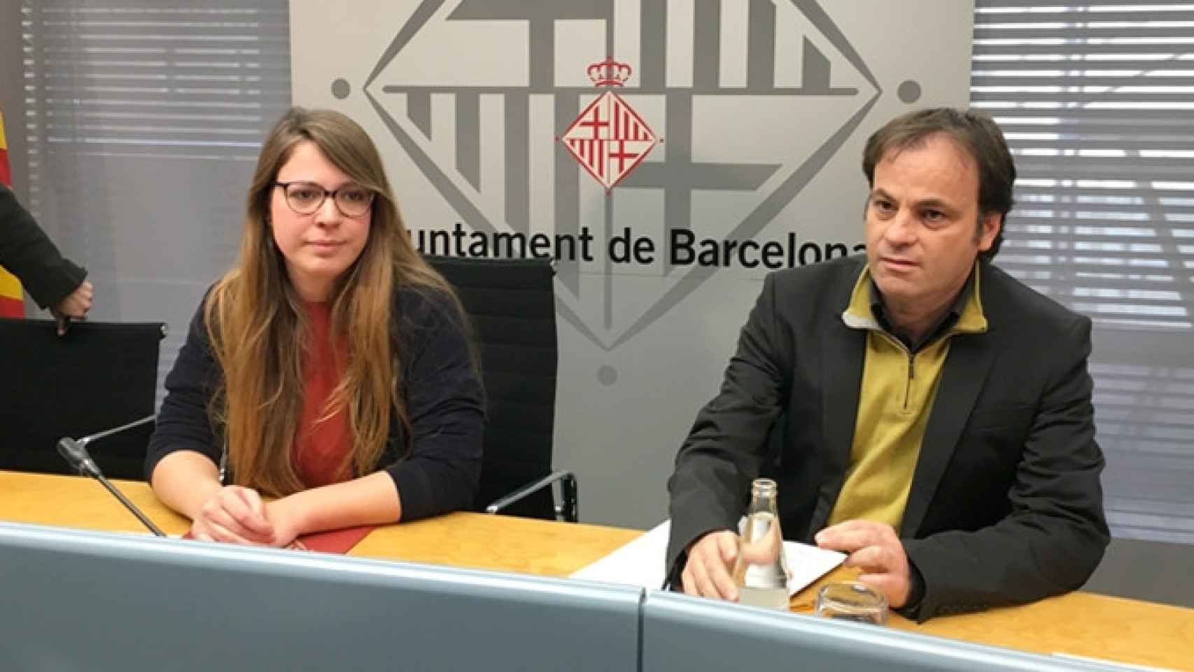 Janet Sanz, tenienta de alcalde de Ecología, Urbanismo y Movilidad, y Jaume Asens, teniente de alcalde de Derechos Ciudadanos, Transparencia y Participación / CG