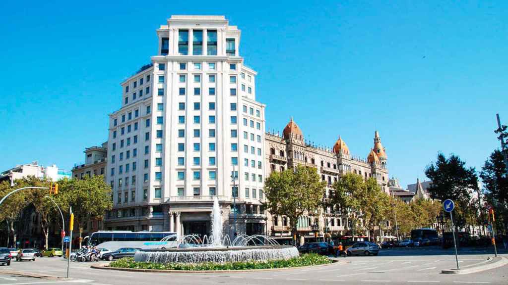 Imagen del Edificio Zara en el Paseo de Gràcia