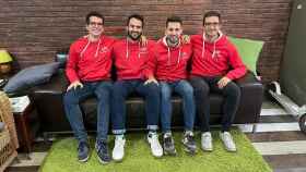 El equipo fundador de Gamesquare, una app para comprar y vender productos de 'gaming' / GAMESQUARE