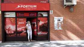 Un local de la casa de apuestas Sportium, controlada por Cirsa / EUROPA PRESS