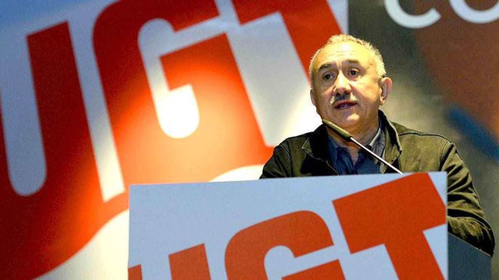 Pepe Álvarez, secretario general de UGT que aspira a estar como mínimo dos años más al frente del sindicato / EFE