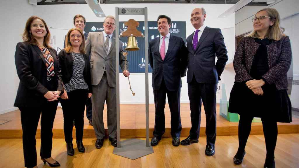 Ceremonia de incorporación de Merlin Properties a Euronext Lisbon