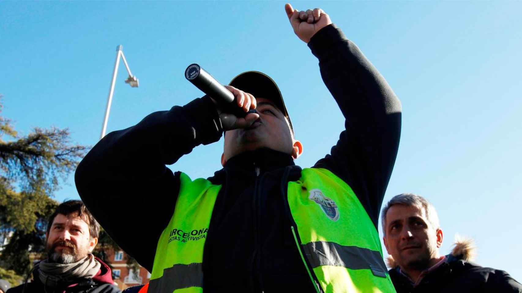 Alberto 'Tito' Álvarez, portavoz de Élite Taxi, el mayor sindicato de taxistas de Barcelona / EFE