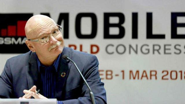 John Hoffman, consejero delegado y director de GSMA, una especie de patronal del móvil que organiza el MWC en Barcelona / EFE