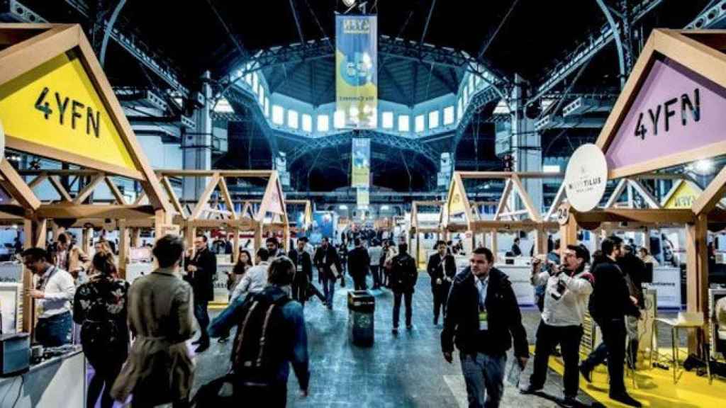 Imagen de la edición de 2017 del 4YFN, el congreso de emprendedores del MWC / EFE