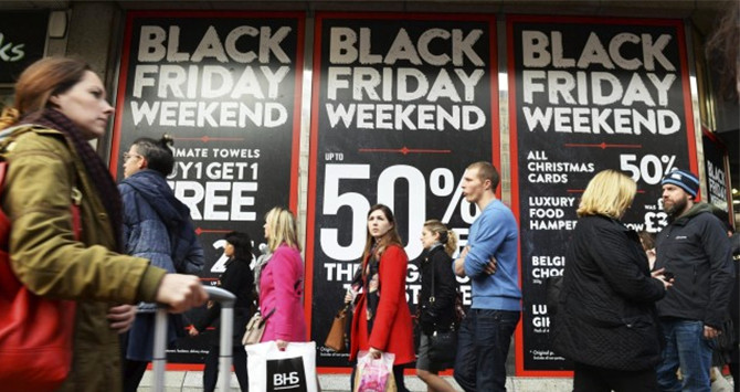 Imagen del 'Black Friday'